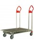 Chariots Self-Service : Dimensions (LxlxH) (mm):1085x685x1010, Charge (Kg):250, Poids (Kg):15