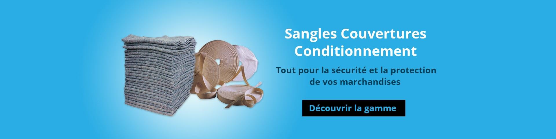 Sangles Couvertures Conditionnement